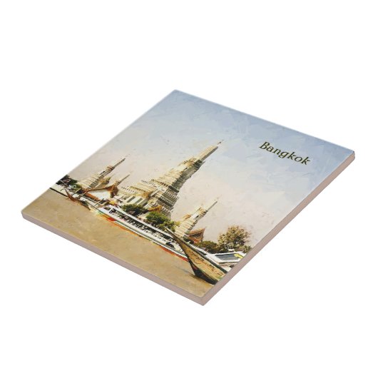 バンコク，タイ タイル (側面)