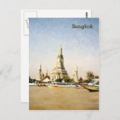 バンコク，タイ ポストカード (正面/裏面)