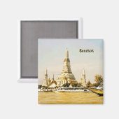 バンコク，タイ マグネット (正面/裏面)