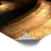 バンコク，タイ |金ゴールド ポスター (角)