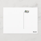 バンコク – タイ.png ポストカード (裏面)