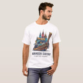 バンコク+浮き市場 Tシャツ (正面フル)