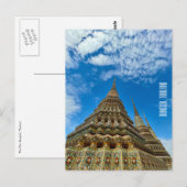バンコクthailand wat pho ポストカード (正面/裏面)
