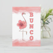 バンコゲームガールズナイトアウトトロピカルピンクフラミンゴ 招待状 (スタンド正面)