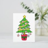 バンコサイコロクリスマスツリー シーズンポストカード (スタンド正面)