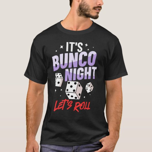 バンコサイコロゲームルールナイトパーティー Tシャツ (正面)