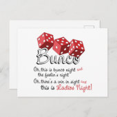 バンコサイコロゲーム ポストカード (正面/裏面)