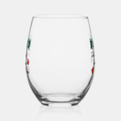 バンコサイコロフレンド ステムなしワイングラス (左)