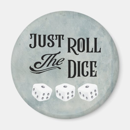 バンコジャイ転がズサイコロ女子ナイトアウトヴィンテージ マグネット (正面)