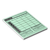 バンコスコアパッド ノートパッド (アングル)