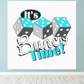 バンコタイムだ！ キャンバスプリント (インサイチュ (ウッドフロア))