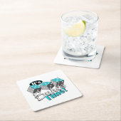 バンコタイムだ！ スクエアペーパーコースター (インサイチュ)