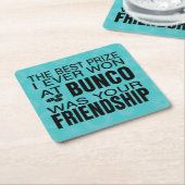 バンコパーティーガールズナイトアウトフレンド賞 スクエアペーパーコースター (アングル)