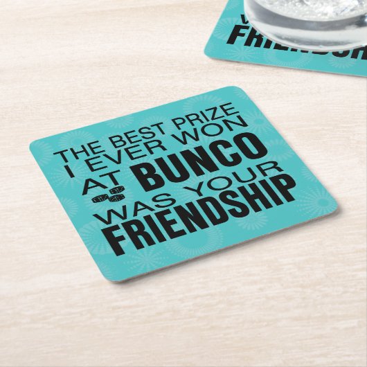 バンコパーティーガールズナイトアウトフレンド賞 スクエアペーパーコースター (アングル)