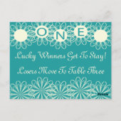 バンコフラワーズテーブルカード#1 ポストカード (裏面)