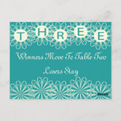 バンコフラワーズテーブルカード#3 ポストカード (裏面)