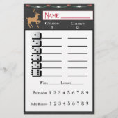 バンコホリデークリスマススコアシート チラシ (正面)