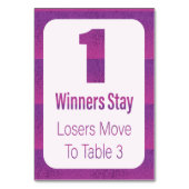 バンコモダンパープルストライプテーブル1 テーブルナンバー (裏面)