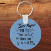 バンコ選手は王冠の才能を持っている キーホルダー (正面)