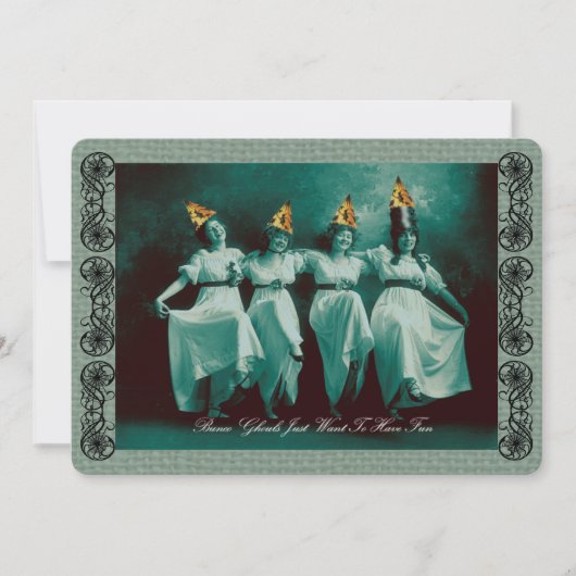 バンコ ハロウィン 10月 ご招待 招待状 (正面)