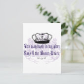 バンコ – 私の栄光を浴びせてくれ ポストカード (スタンド正面)