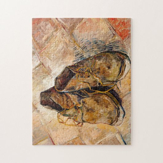 バンゴッペインティングアートのシューズ ジグソーパズル (縦)