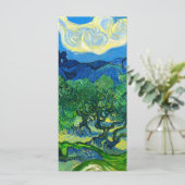 バンゴッホオリーブの木を山のカードに (スタンド正面)