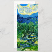 バンゴッホオリーブの木を山のカードに (正面/裏面)
