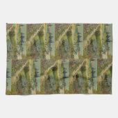 バンゴッホクラシックズ絵を描ガーデン キッチンタオル (横)