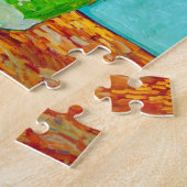 バンゴッホサンフラワーズ ジグソーパズル (側面)