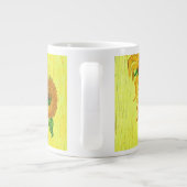 バンゴッホサンフラワーズ ジャンボコーヒーマグカップ (裏面)