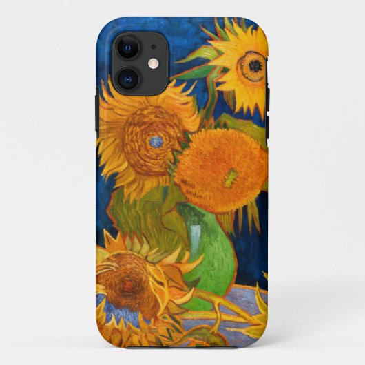 バンゴッホサンフラワーズ Case-Mate iPhoneケース (裏面)
