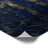 バンゴッホスタリーナイト・オーバー・ザ・ローネ ポスター (角)