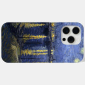バンゴッホスタリーナイト・オーバー・ザ・ローネ Case-Mate iPhoneケース (裏面 (横))