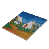 バンゴッホスリーホワイトコテージズインティスマリーズ タイル (側面)