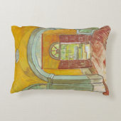 バンゴッホセントポール病院エントランスホール アクセントクッション (裏面)