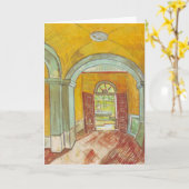 バンゴッホセントポール病院エントランスホール カード (黄色い花)