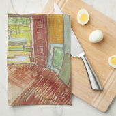 バンゴッホセントポール病院エントランスホール キッチンタオル (四つ折り)