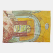 バンゴッホセントポール病院エントランスホール キッチンタオル (横)