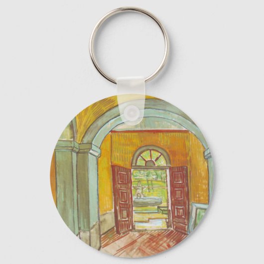 バンゴッホセントポール病院エントランスホール キーホルダー (正面)