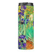 バンゴッホパープルアイリス、セントレミー タンブラー (裏面)