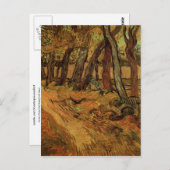 バンゴッホファインアートセントポール病院ガーデン姿 ポストカード (正面/裏面)