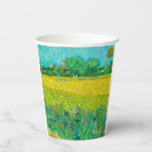 バンゴッホフィールドとアーレスの近く 紙コップ (裏面)