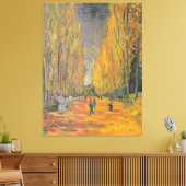 バンゴッホヴィンテージアベニューインアレス キャンバスプリント (インサイチュ (リビング))