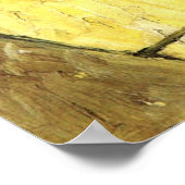 バンゴッホ河岸の男が荷降ろし砂はしけ ポスター (角)