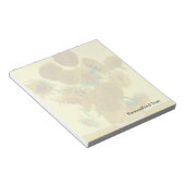 バンゴッホ |ひまわり | 1888 ノートパッド (アングル)