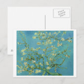 バンゴッホ |アーモンド・ブロッサム | 1890 ポストカード (正面/裏面)