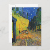 バンゴッホ | カフェテラス住所の変更 案内ポストカード (正面/裏面)