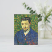 バンゴッホ |フェリックス・レイ博士のポートレート | 1889 ポストカード (スタンド正面)