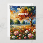 バンゴッホ ポストカード (正面/裏面)